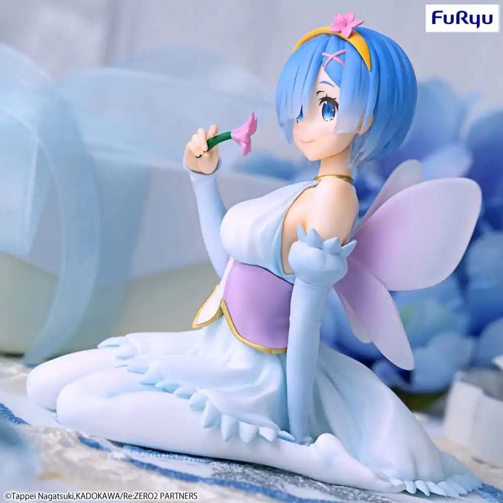 Re:Zero Starting Life in Another World Podpěra na víčko nudlí PVC soška Rem Květinová víla 9 cm fotografii produktu