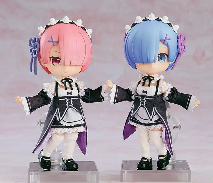 Re:ZERO -Starting Life in Another World- Díly pro Nendoroid panenky Figurky Oblečení Set Rem/Ram fotografii produktu