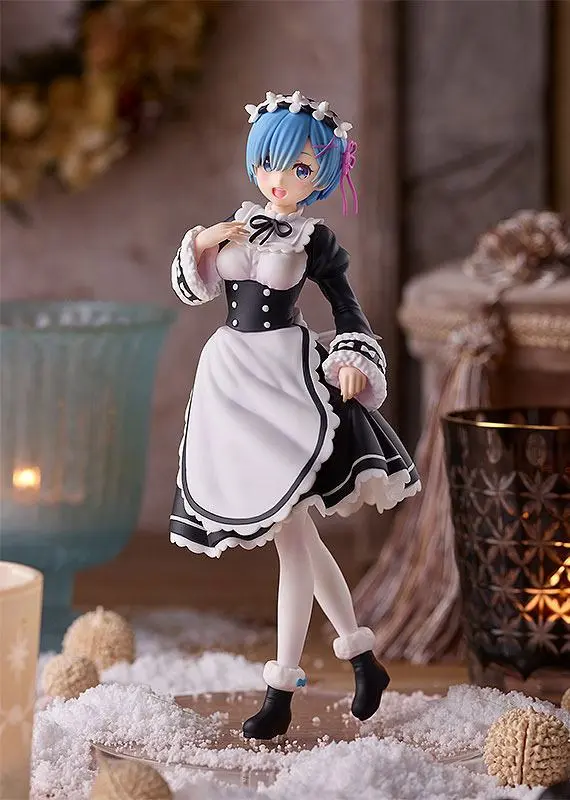 Re: Zero Starting Life in Another World PVC Socha Pop Up Parade Rem: Ice Season Ver. 17 cm fotografii produktu