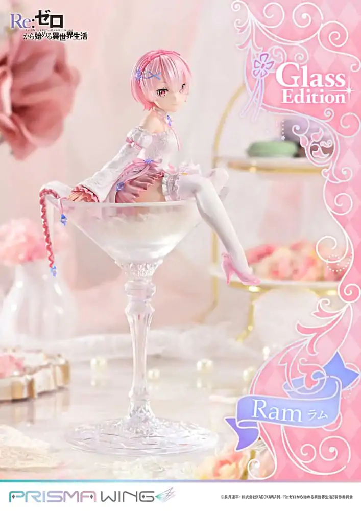 Re:ZERO Starting Life in Another World Prisma Wing PVC Soška 1/7 Ram Glass Edition 24 cm fotografii produktu