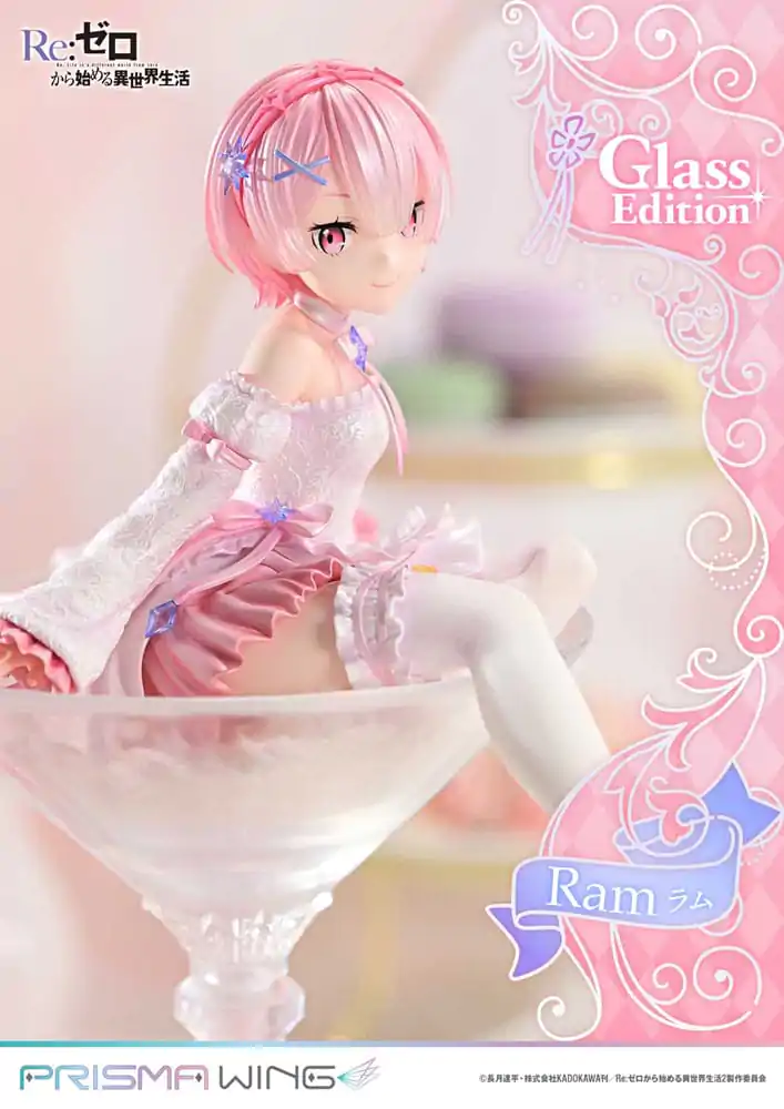 Re:ZERO Starting Life in Another World Prisma Wing PVC Soška 1/7 Ram Glass Edition 24 cm fotografii produktu