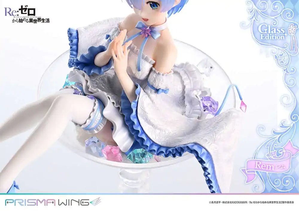 Re:Zero - Starting Life in Another World Prisma Wing PVC Socha 1/7 Rem Glass Edition 23 cm fotografii produktu