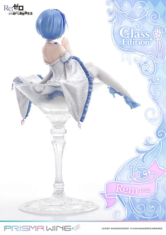 Re:Zero - Starting Life in Another World Prisma Wing PVC Socha 1/7 Rem Glass Edition 23 cm fotografii produktu