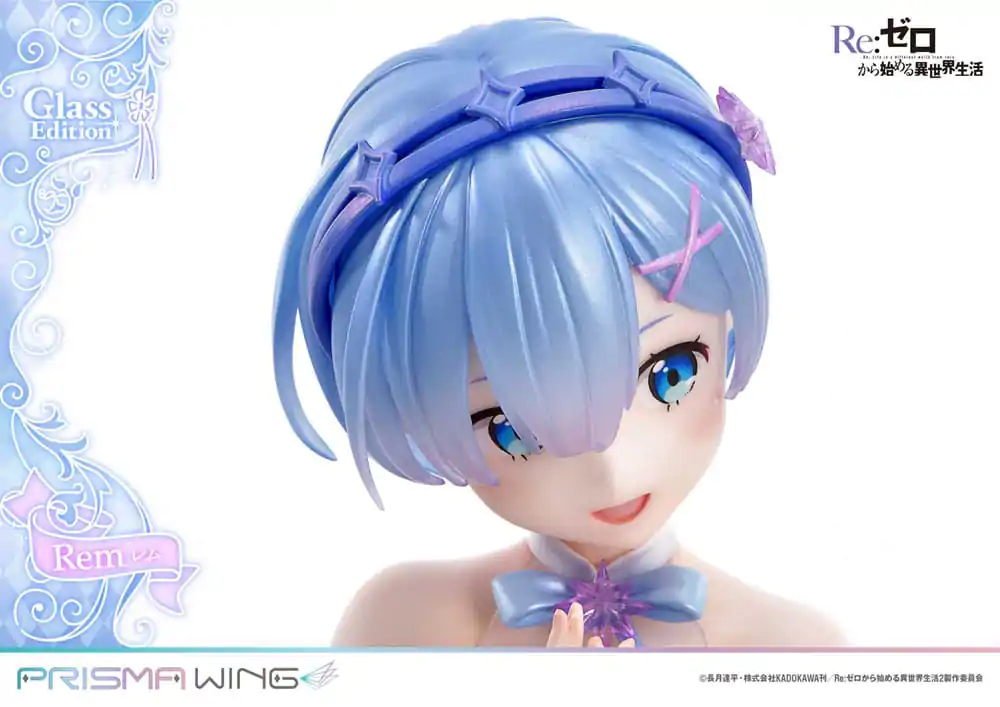 Re:Zero - Starting Life in Another World Prisma Wing PVC Socha 1/7 Rem Glass Edition 23 cm fotografii produktu