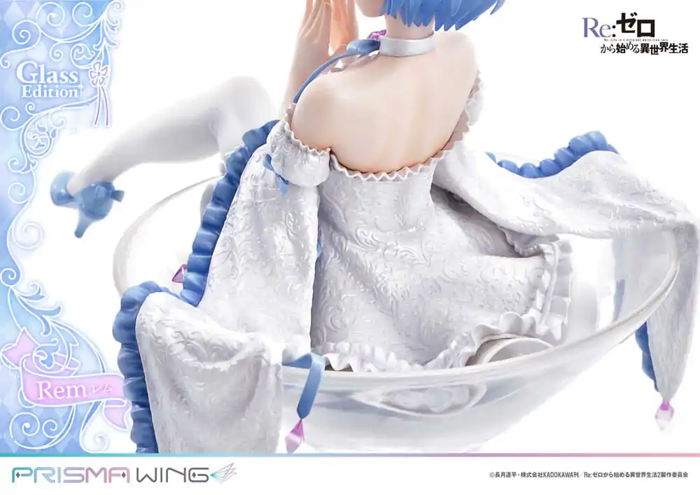 Re:Zero - Starting Life in Another World Prisma Wing PVC Socha 1/7 Rem Glass Edition 23 cm fotografii produktu