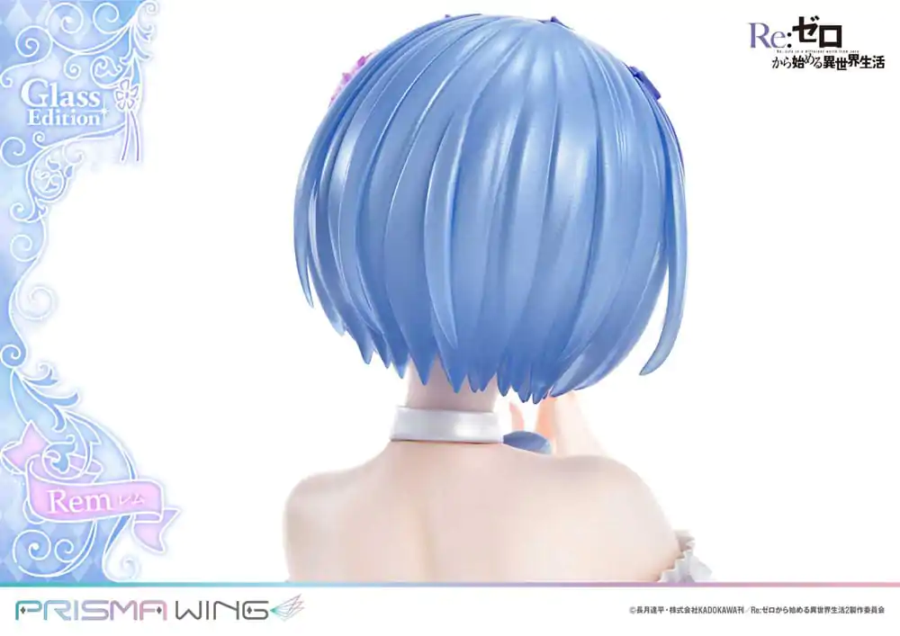 Re:Zero - Starting Life in Another World Prisma Wing PVC Socha 1/7 Rem Glass Edition 23 cm fotografii produktu