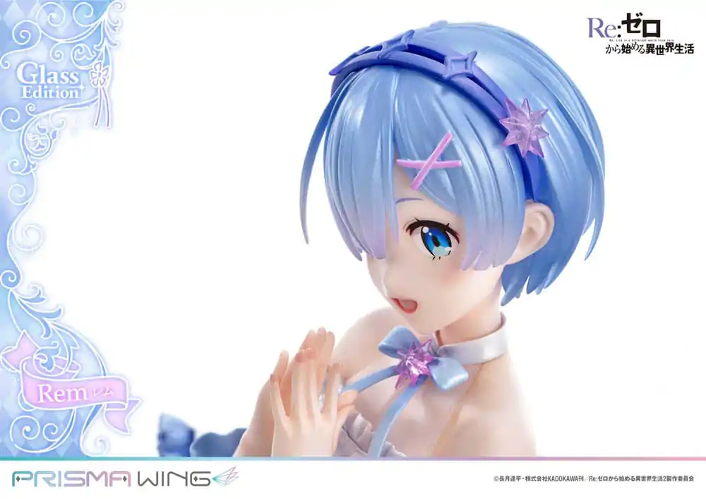 Re:Zero - Starting Life in Another World Prisma Wing PVC Socha 1/7 Rem Glass Edition 23 cm fotografii produktu