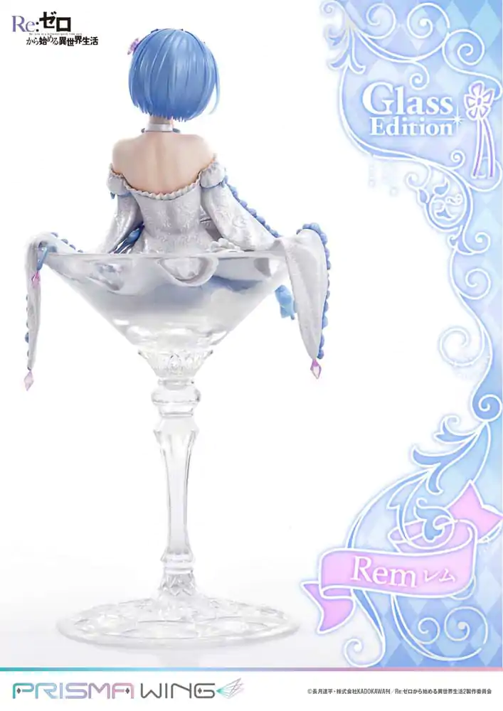 Re:Zero - Starting Life in Another World Prisma Wing PVC Socha 1/7 Rem Glass Edition 23 cm fotografii produktu