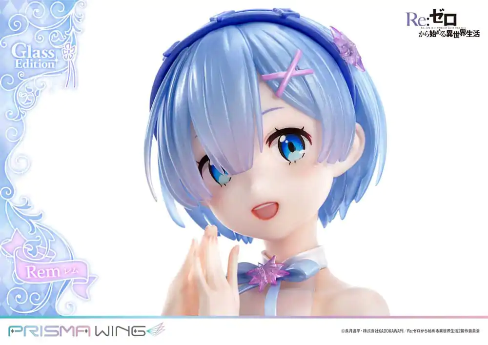 Re:Zero - Starting Life in Another World Prisma Wing PVC Socha 1/7 Rem Glass Edition 23 cm fotografii produktu