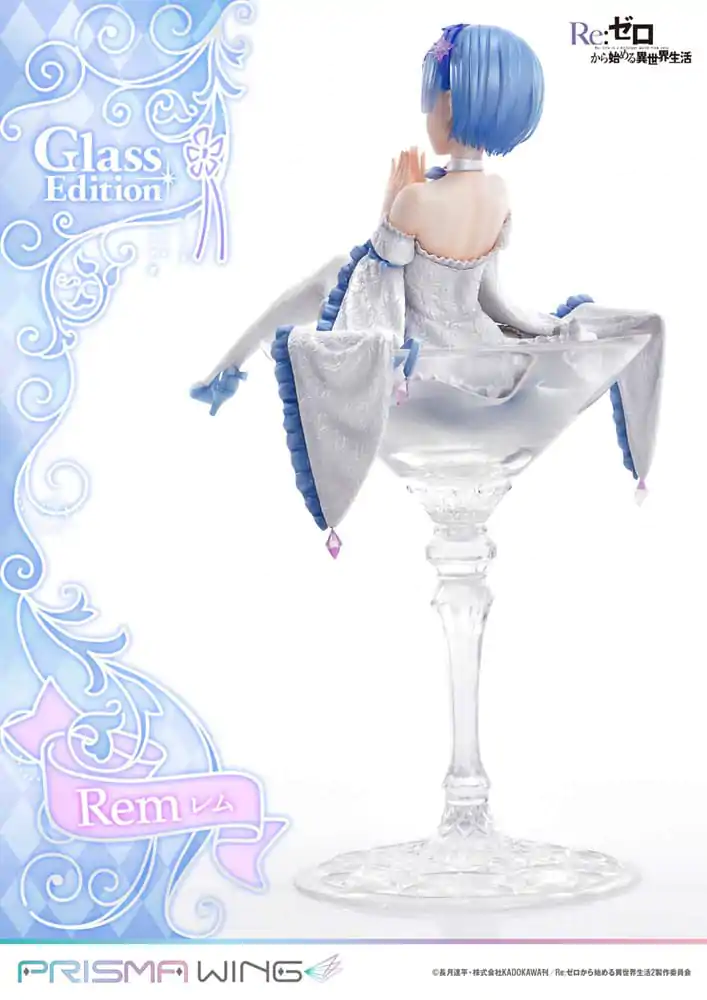 Re:Zero - Starting Life in Another World Prisma Wing PVC Socha 1/7 Rem Glass Edition 23 cm fotografii produktu