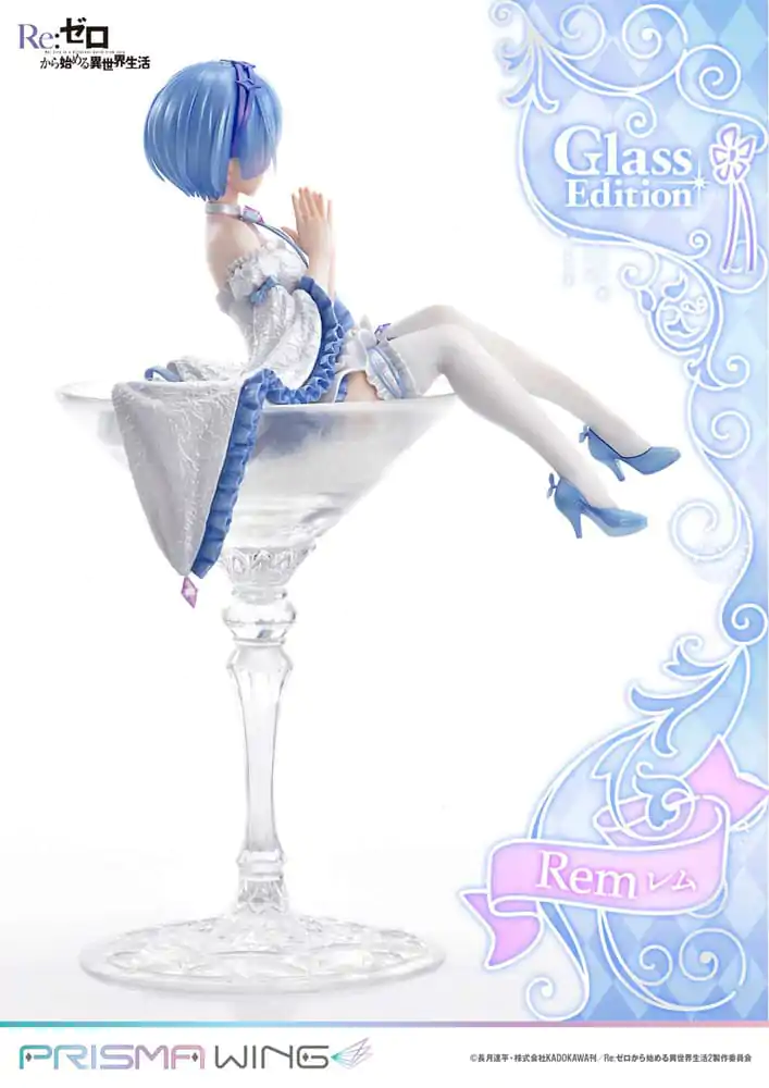 Re:Zero - Starting Life in Another World Prisma Wing PVC Socha 1/7 Rem Glass Edition 23 cm fotografii produktu