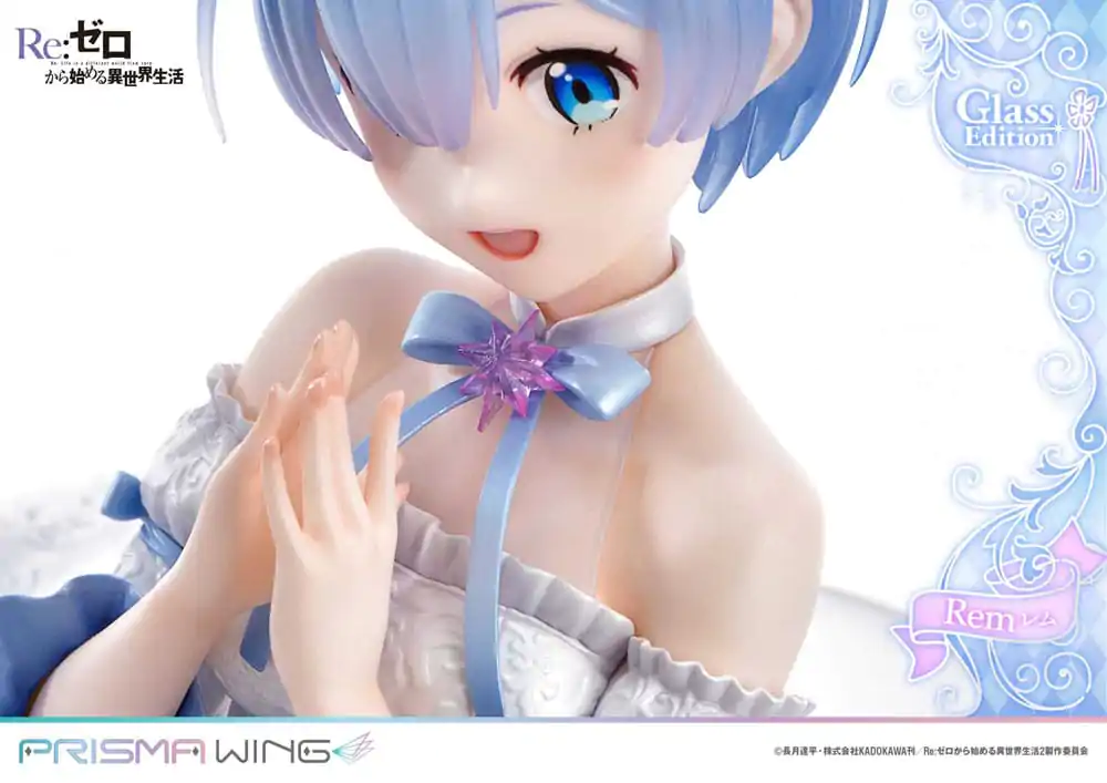 Re:Zero - Starting Life in Another World Prisma Wing PVC Socha 1/7 Rem Glass Edition 23 cm fotografii produktu