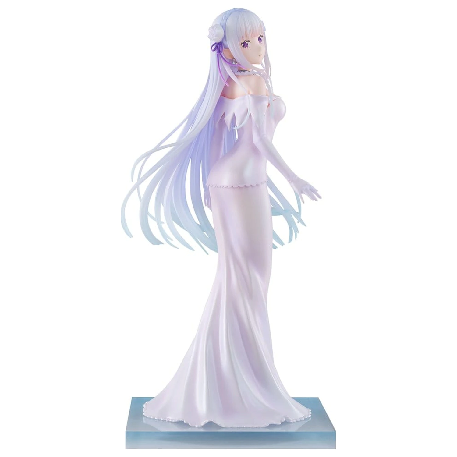 Re:ZERO -Starting Life in Another World- PVC Figurka 1/7 Emilia Wedding dress Ver. 24 cm fotografii produktu