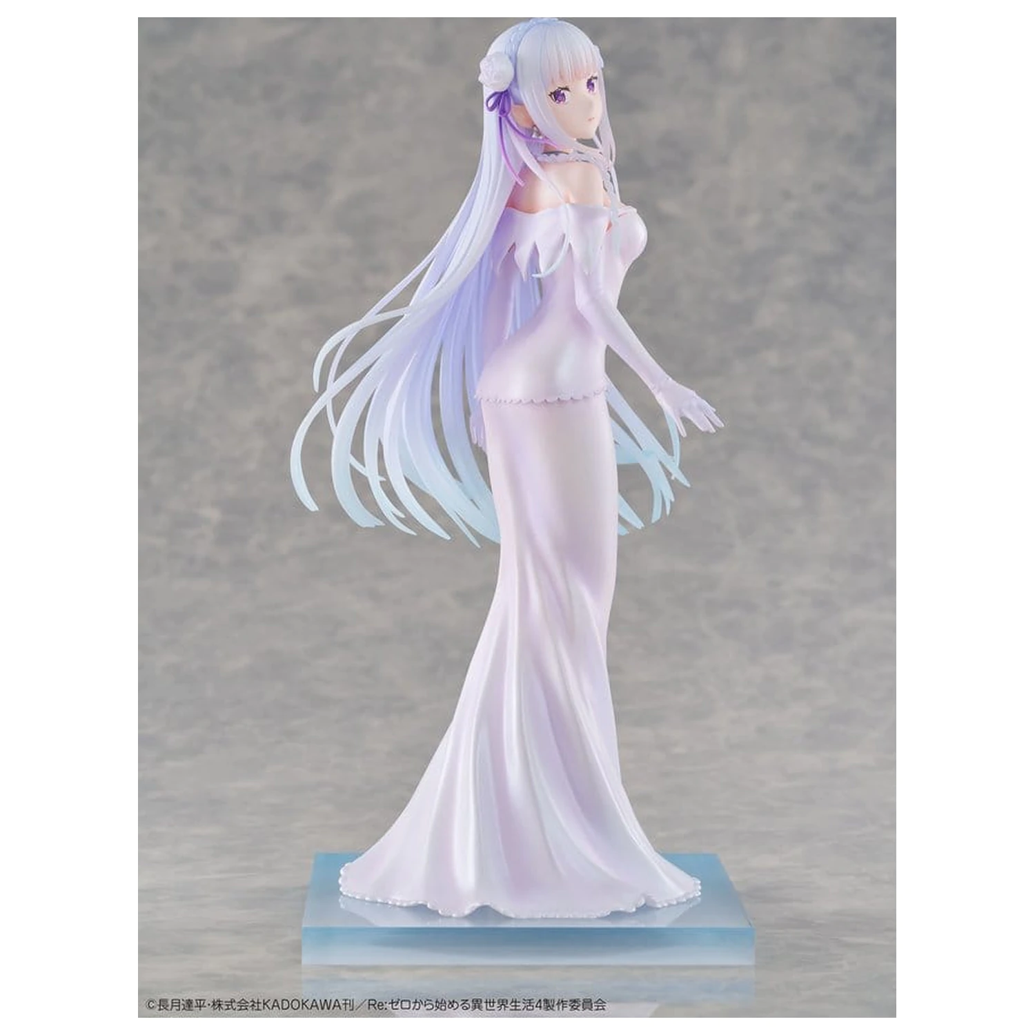 Re:ZERO -Starting Life in Another World- PVC Figurka 1/7 Emilia Wedding dress Ver. 24 cm fotografii produktu