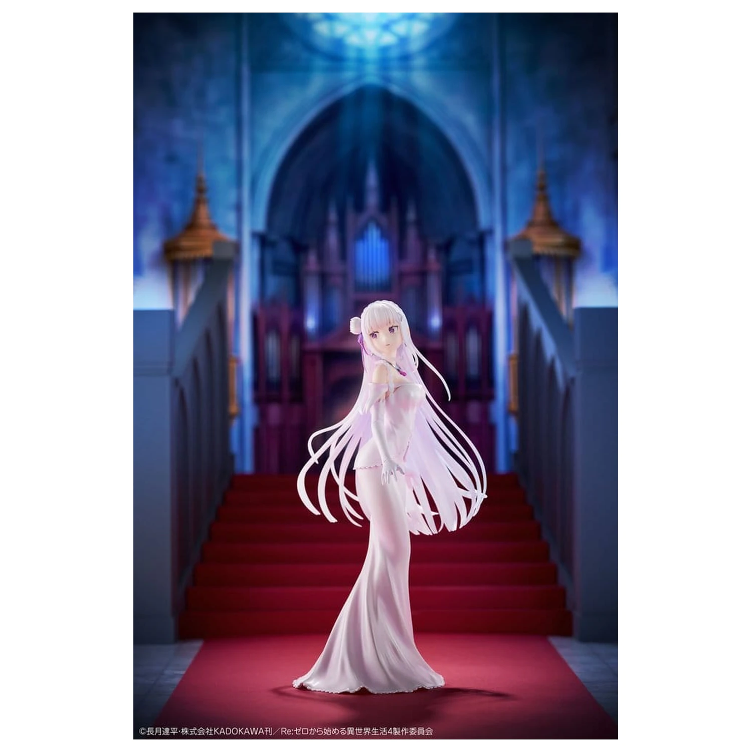 Re:ZERO -Starting Life in Another World- PVC Figurka 1/7 Emilia Wedding dress Ver. 24 cm fotografii produktu
