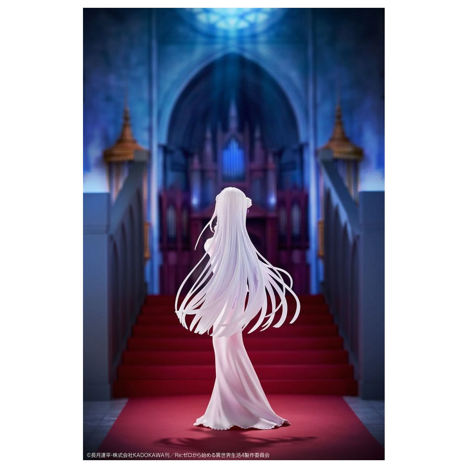 Re:ZERO -Starting Life in Another World- PVC Figurka 1/7 Emilia Wedding dress Ver. 24 cm fotografii produktu