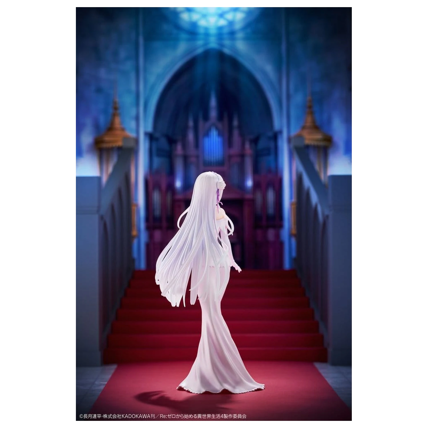 Re:ZERO -Starting Life in Another World- PVC Figurka 1/7 Emilia Wedding dress Ver. 24 cm fotografii produktu