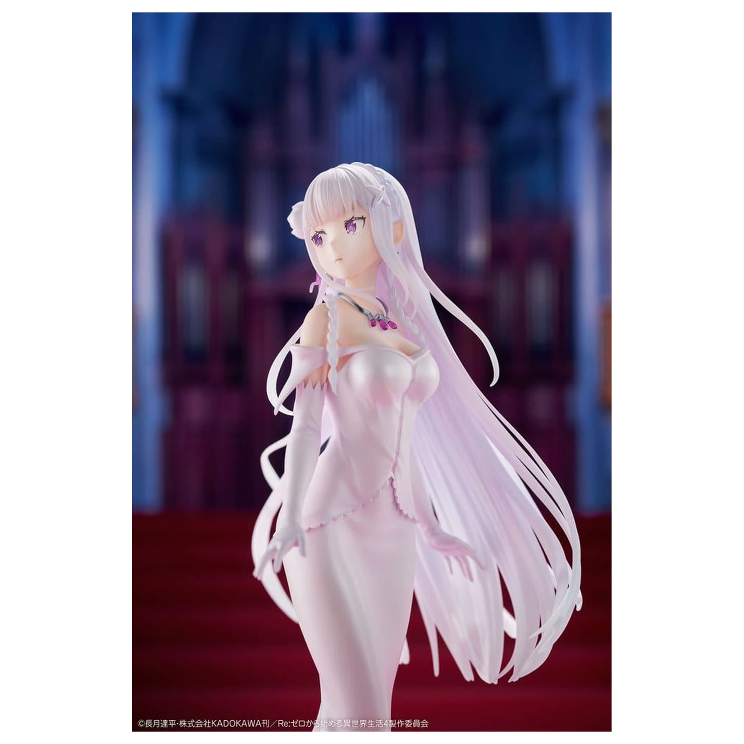 Re:ZERO -Starting Life in Another World- PVC Figurka 1/7 Emilia Wedding dress Ver. 24 cm fotografii produktu