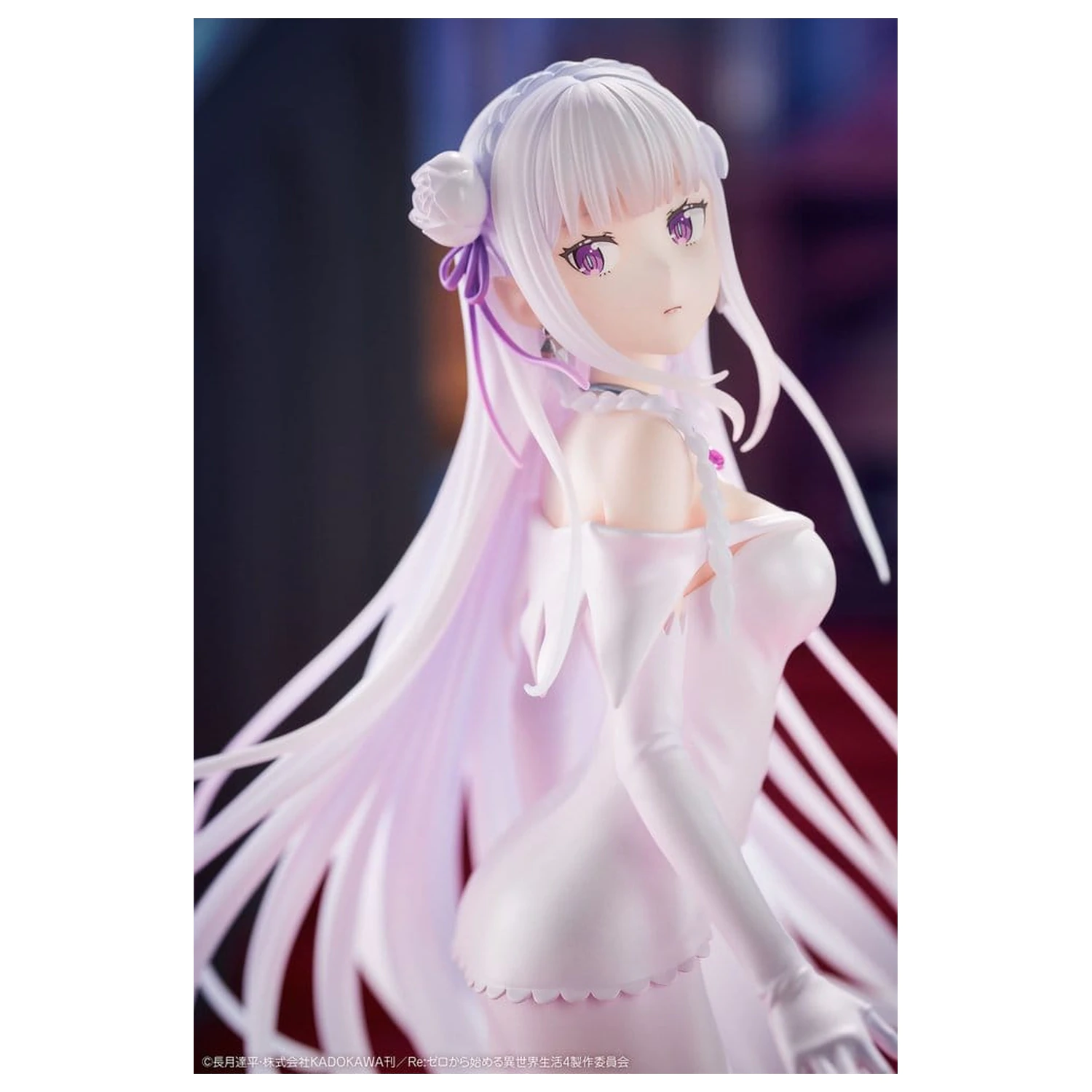 Re:ZERO -Starting Life in Another World- PVC Figurka 1/7 Emilia Wedding dress Ver. 24 cm fotografii produktu
