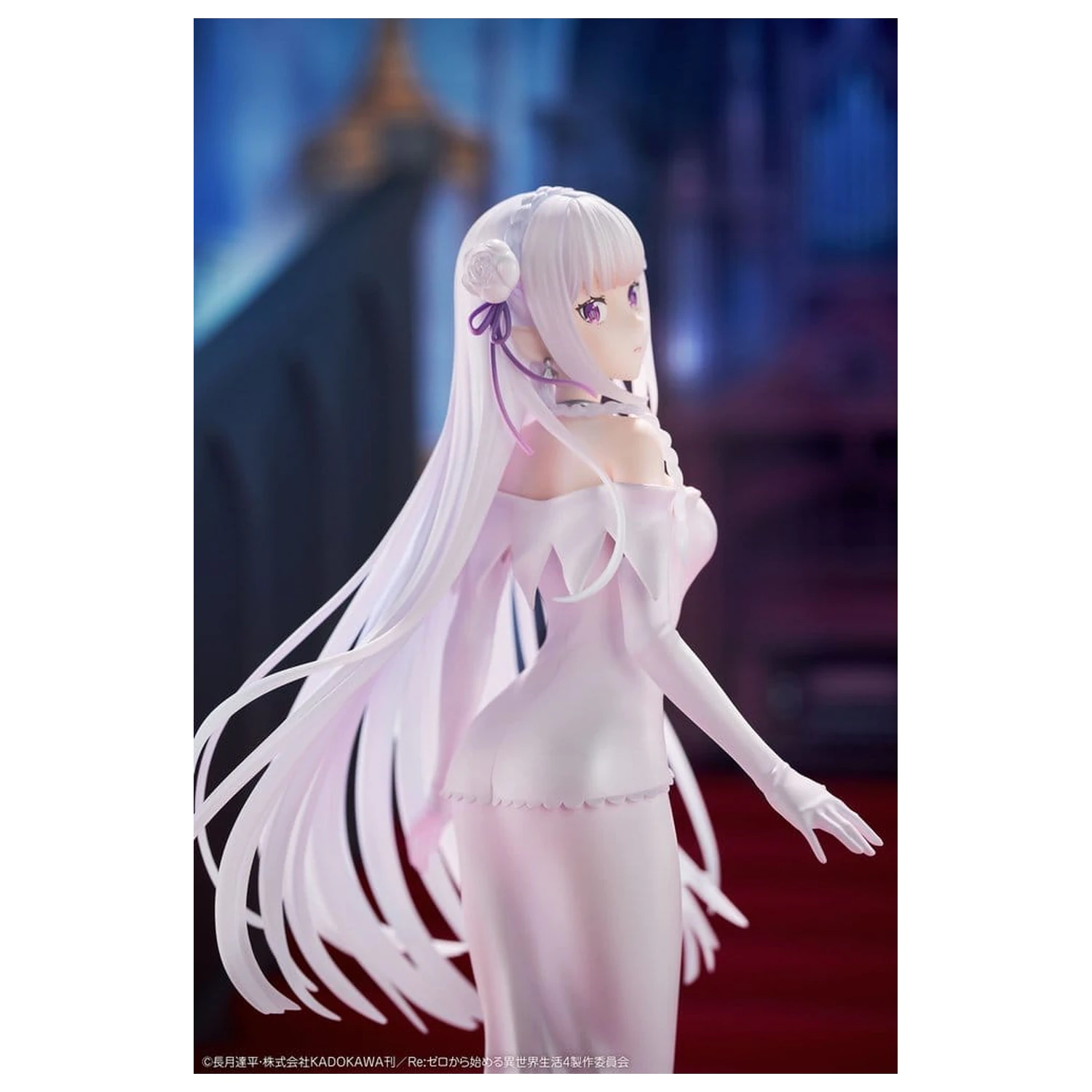 Re:ZERO -Starting Life in Another World- PVC Figurka 1/7 Emilia Wedding dress Ver. 24 cm fotografii produktu