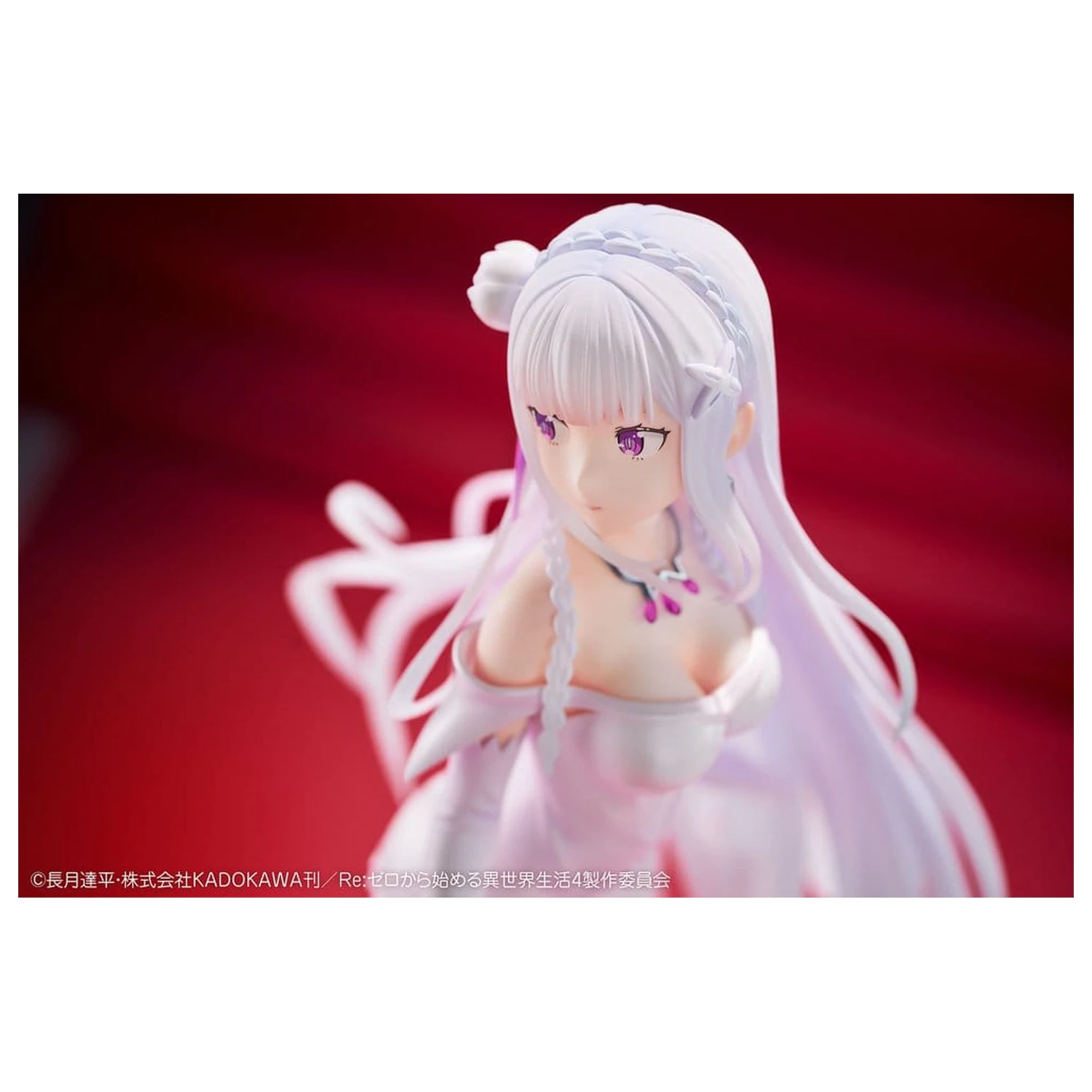 Re:ZERO -Starting Life in Another World- PVC Figurka 1/7 Emilia Wedding dress Ver. 24 cm fotografii produktu