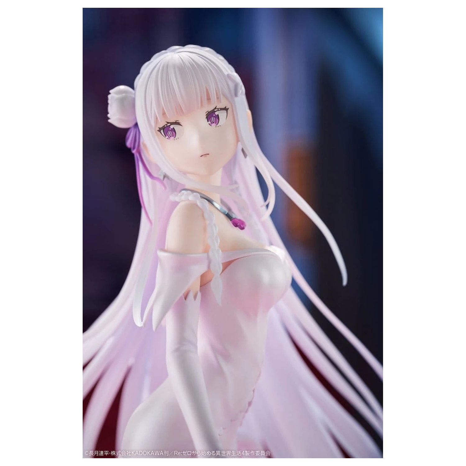 Re:ZERO -Starting Life in Another World- PVC Figurka 1/7 Emilia Wedding dress Ver. 24 cm fotografii produktu