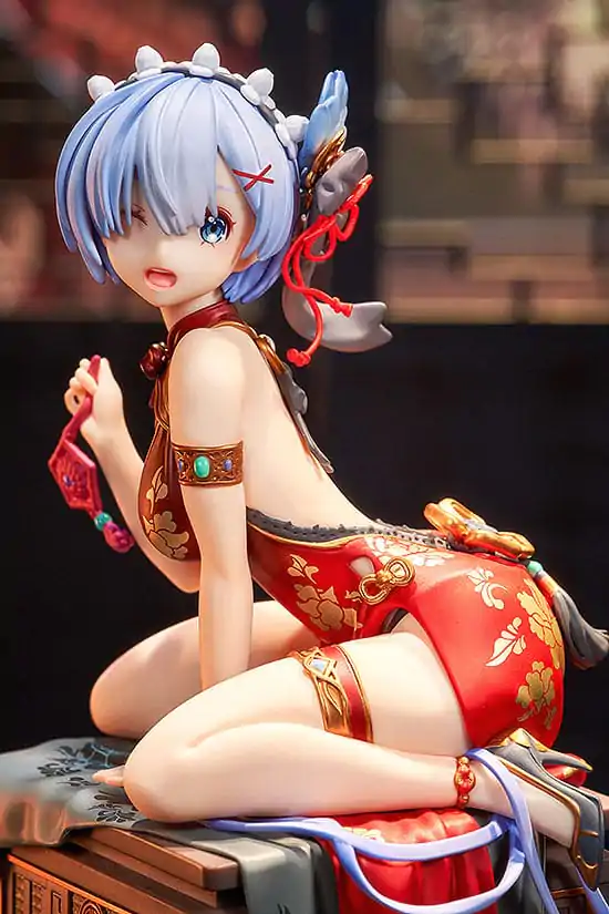 Re:ZERO -Starting Life in Another World- PVC socha 1/7 Rem: Graceful Beauty 2024 New Year Ver. 24 cm fotografii produktu