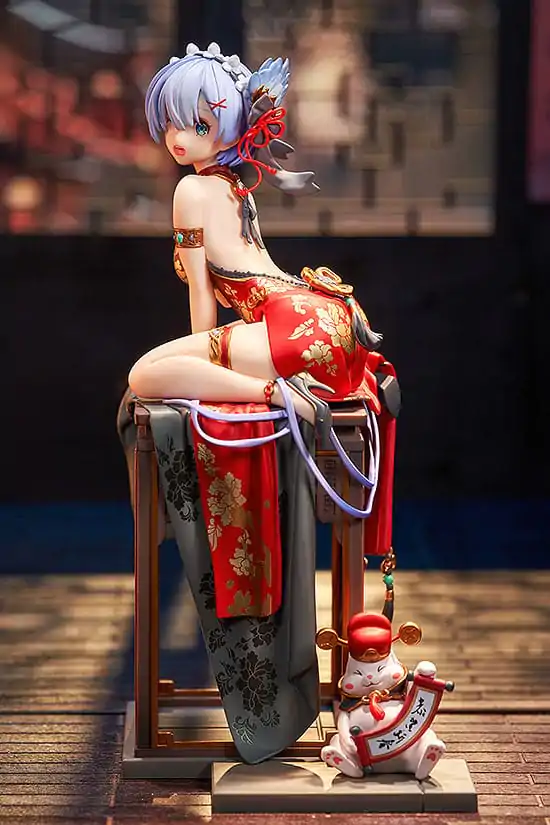 Re:ZERO -Starting Life in Another World- PVC socha 1/7 Rem: Graceful Beauty 2024 New Year Ver. 24 cm fotografii produktu