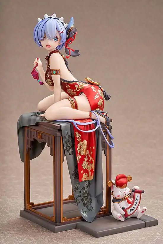 Re:ZERO -Starting Life in Another World- PVC socha 1/7 Rem: Graceful Beauty 2024 New Year Ver. 24 cm fotografii produktu