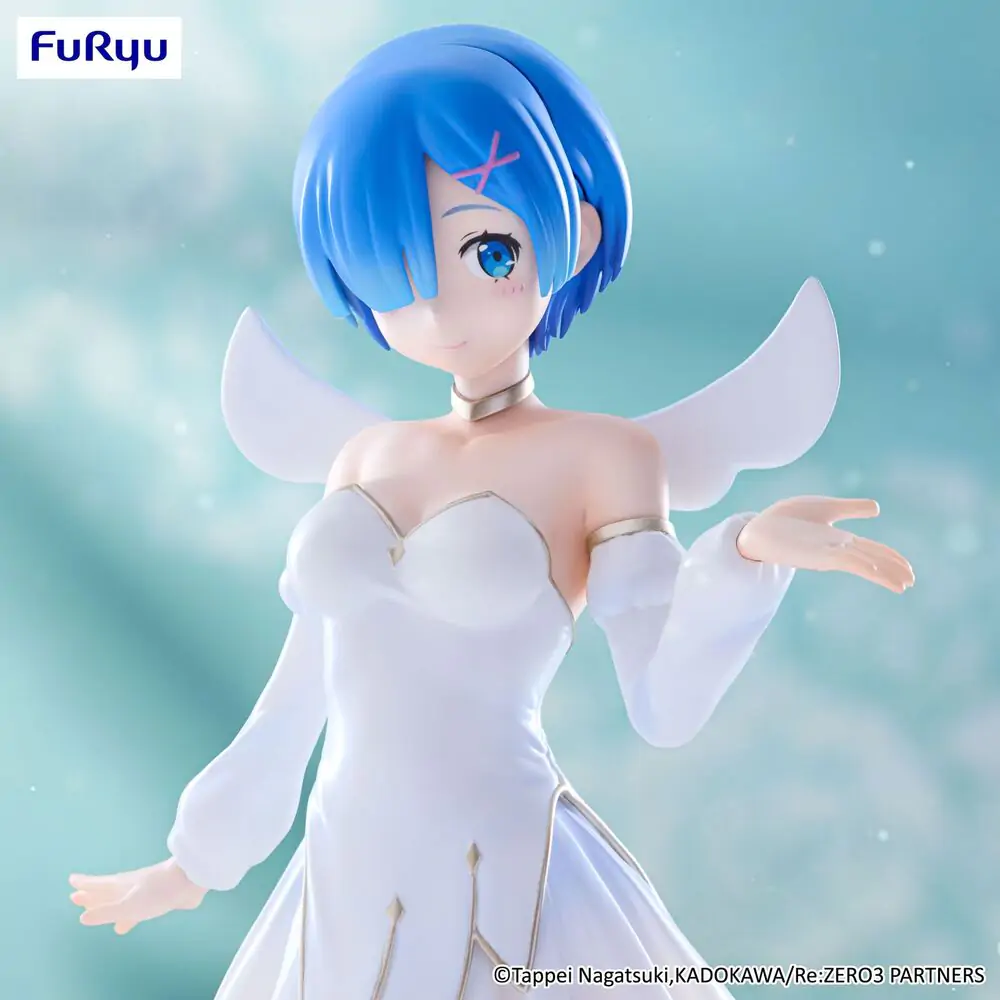 Re:Zero Starting Life In Another World Rem Little Wings Bicute Pure figurka 25cm fotografii produktu
