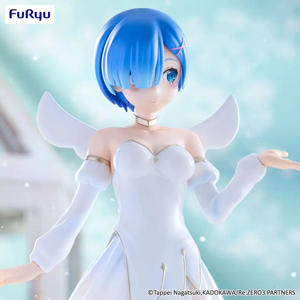 Re:Zero Starting Life In Another World Rem Little Wings Bicute Pure figurka 25cm fotografii produktu