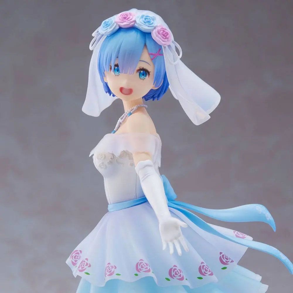 Re:Zero Starting Life in Another World PVC soška Rem Svatba Verze 26 cm fotografii produktu