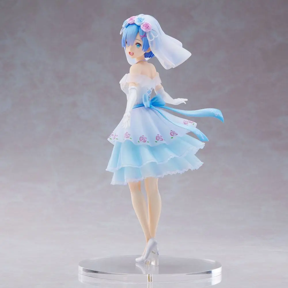 Re:Zero Starting Life in Another World PVC soška Rem Svatba Verze 26 cm fotografii produktu