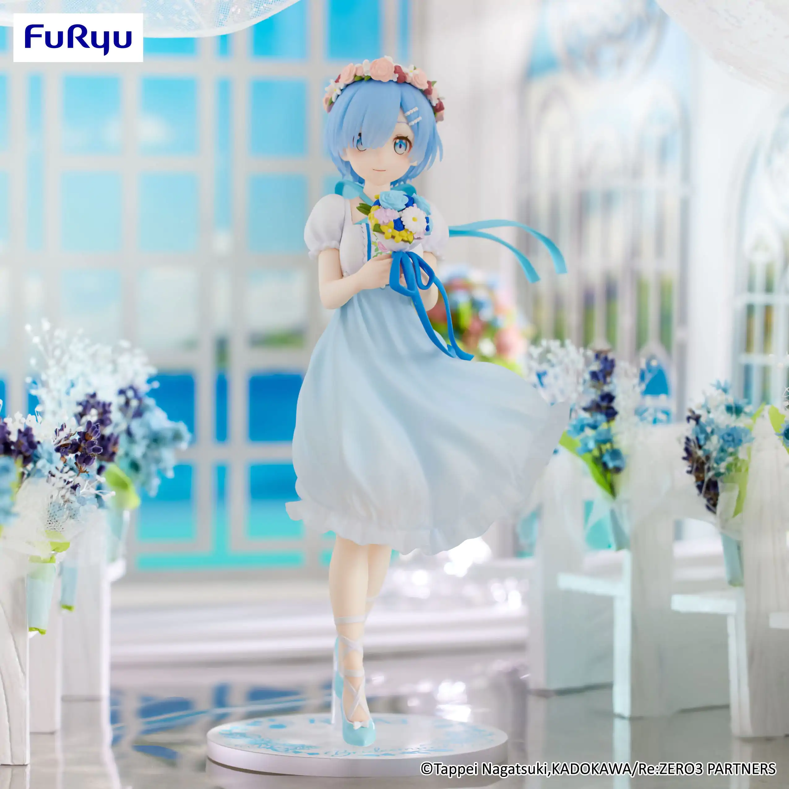 Re:Zero Starting Life in Another World Trio-Try-iT PVC socha Rem Bridesmaid 21 cm fotografii produktu