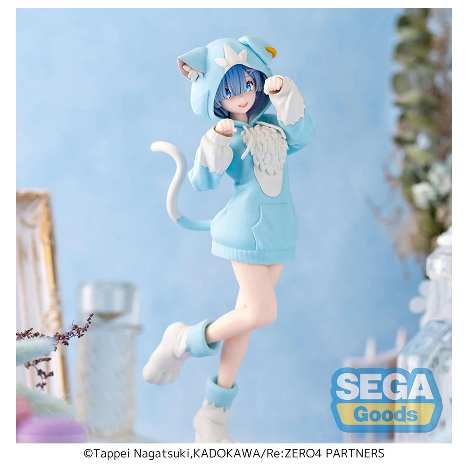 Re:Zero Starting Life in Another World XStellar PVC soška Rem Mofumofu Pack 22 cm fotografii produktu