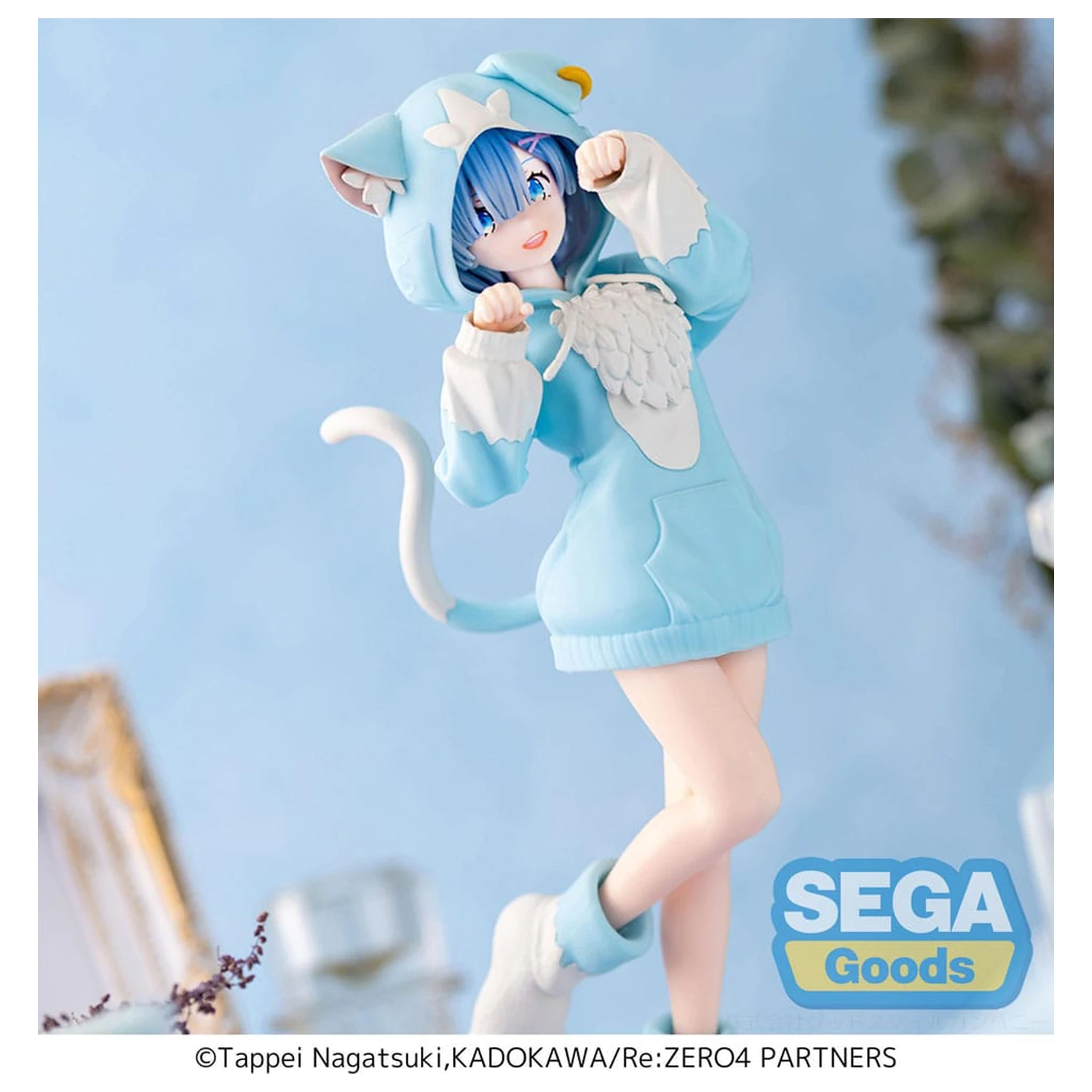Re:Zero Starting Life in Another World XStellar PVC soška Rem Mofumofu Pack 22 cm fotografii produktu