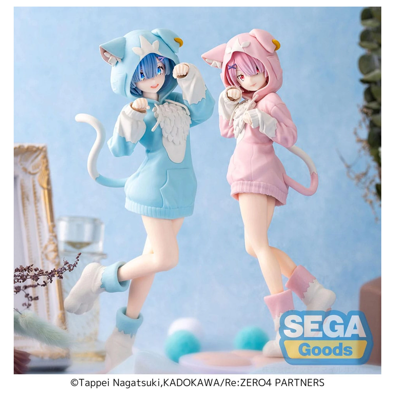 Re:Zero Starting Life in Another World XStellar PVC soška Rem Mofumofu Pack 22 cm fotografii produktu