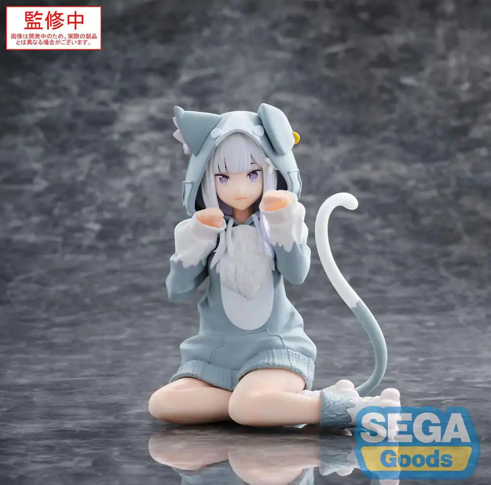 Re:Zero Starting Life in Another World Yumemirize PVC Socha Emilia Mofumofu Pack 11 cm fotografii produktu