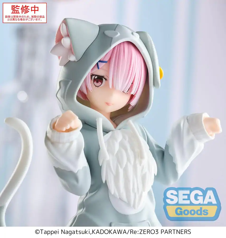 Re:Zero Starting Life in Another World Yumemirize PVC socha Ram Mofumofu Pack 11 cm fotografii produktu