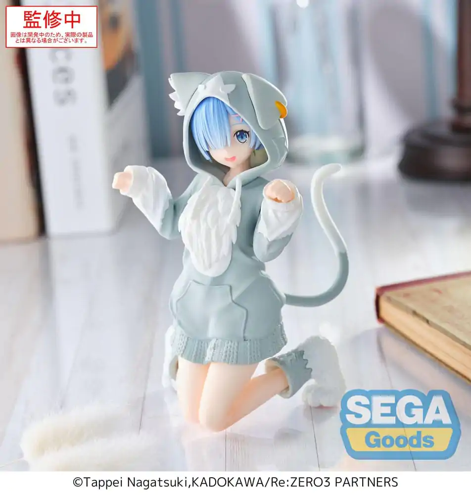 Re:Zero Starting Life in Another World Yumemirize PVC Soška Rem Mofumofu Balení 11 cm fotografii produktu