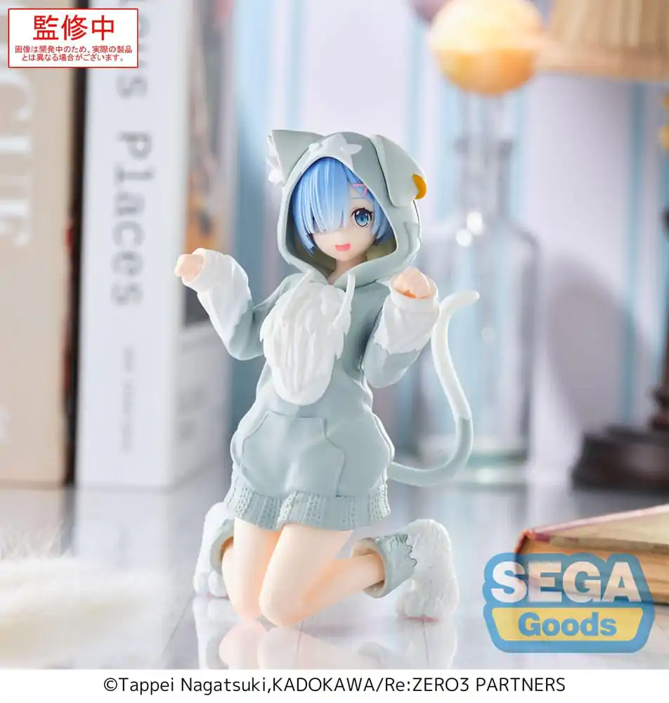 Re:Zero Starting Life in Another World Yumemirize PVC Soška Rem Mofumofu Balení 11 cm fotografii produktu