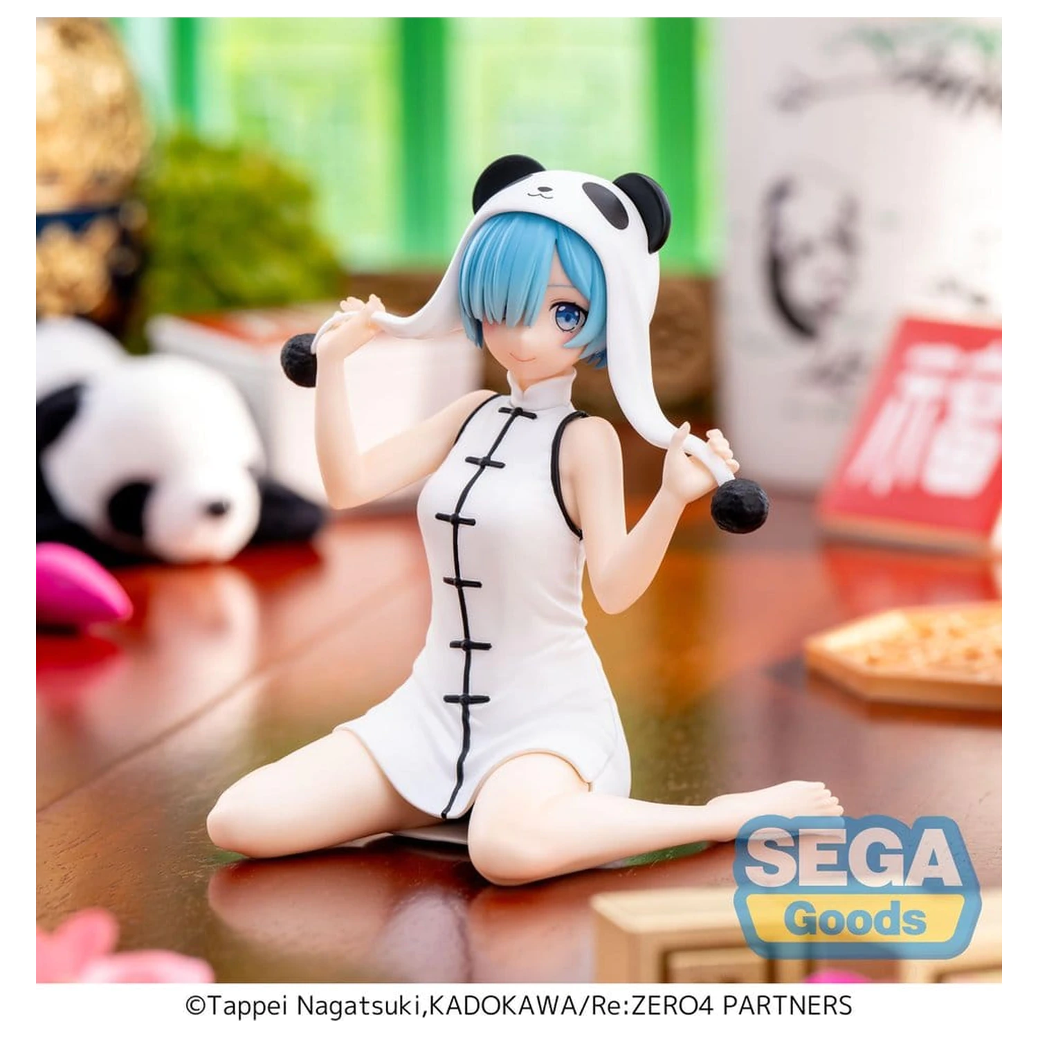Re:Zero Starting Life in Another World Yumemirize PVC Soška Rem Panda 11 cm fotografii produktu