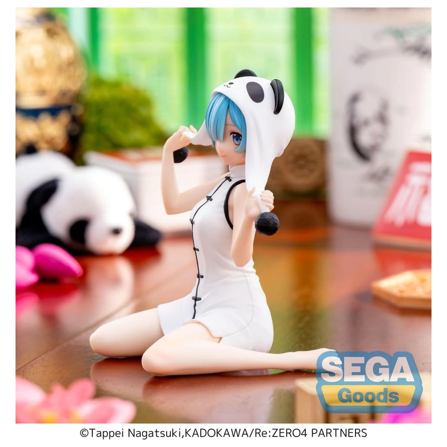 Re:Zero Starting Life in Another World Yumemirize PVC Soška Rem Panda 11 cm fotografii produktu