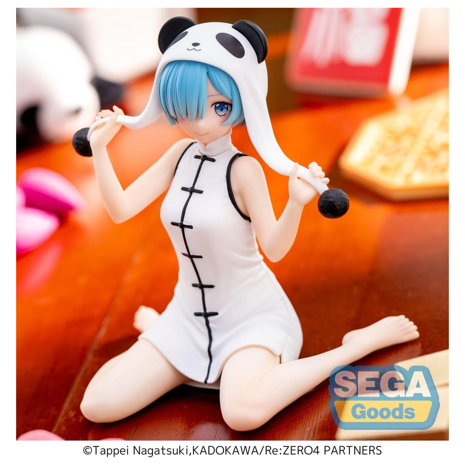 Re:Zero Starting Life in Another World Yumemirize PVC Soška Rem Panda 11 cm fotografii produktu