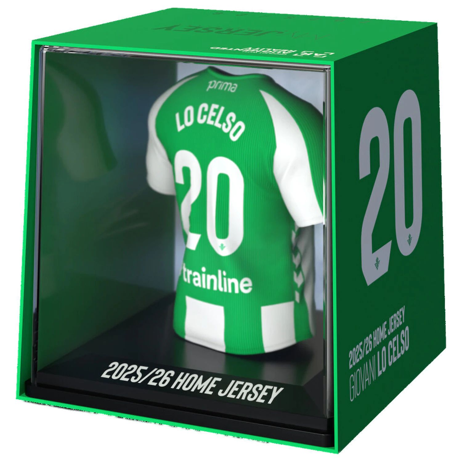 Real Betis Giovanni Lo Celso mini t-shirt figurka fotografii produktu