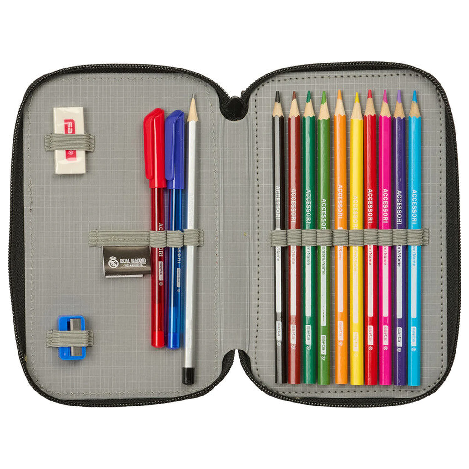 Real Madrid 26/27 dvojitý penál 29 kusů fotografii produktu