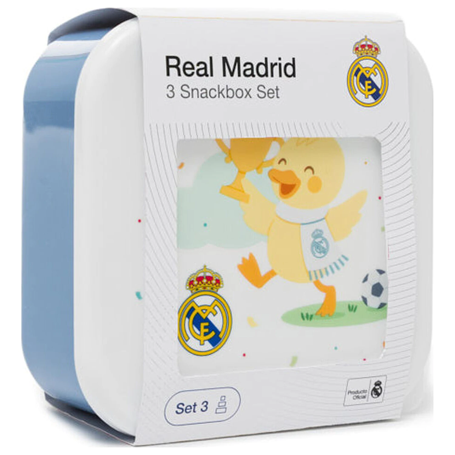 Real Madrid sada 3 krabiček na oběd fotografii produktu