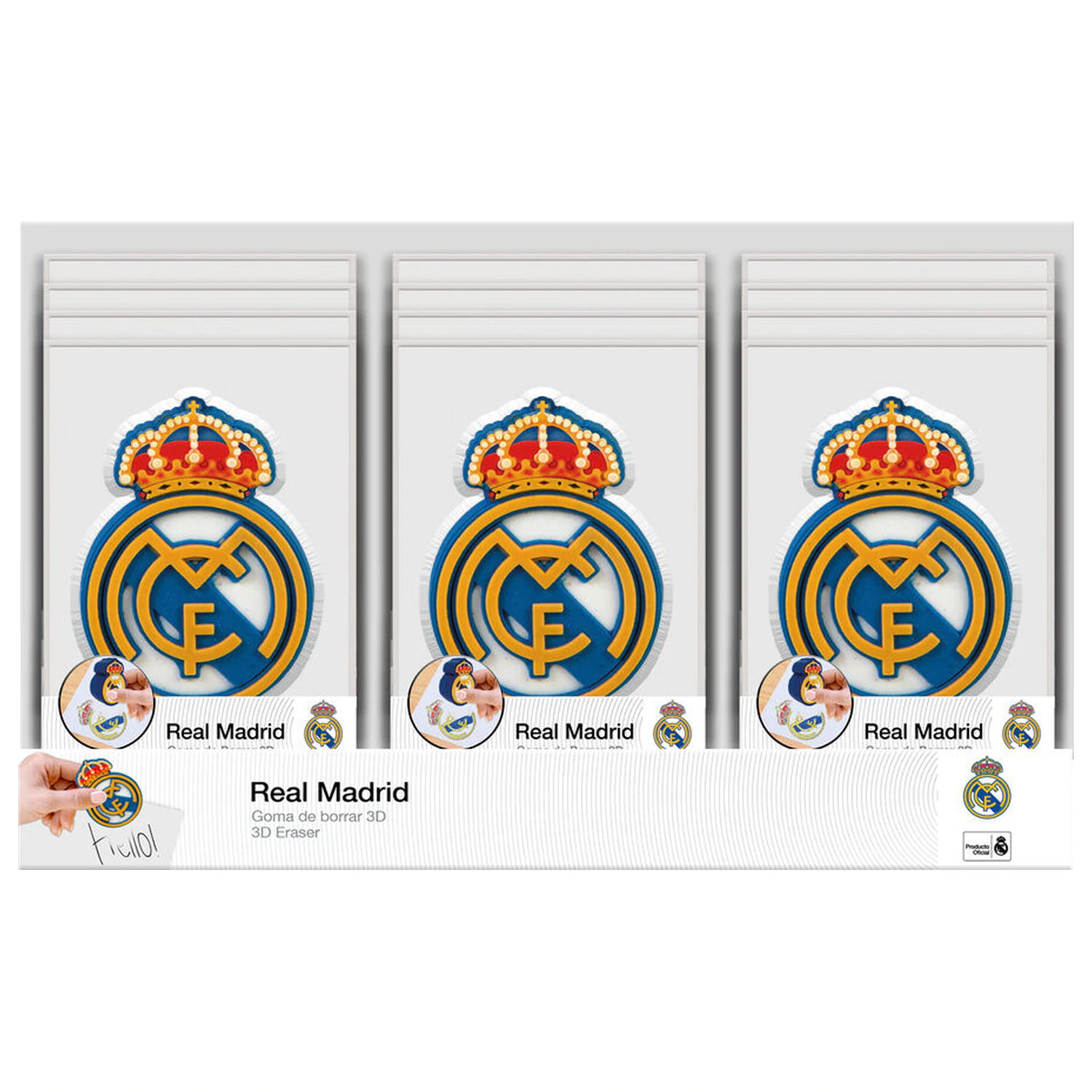 Real Madrid 3D guma fotografii produktu
