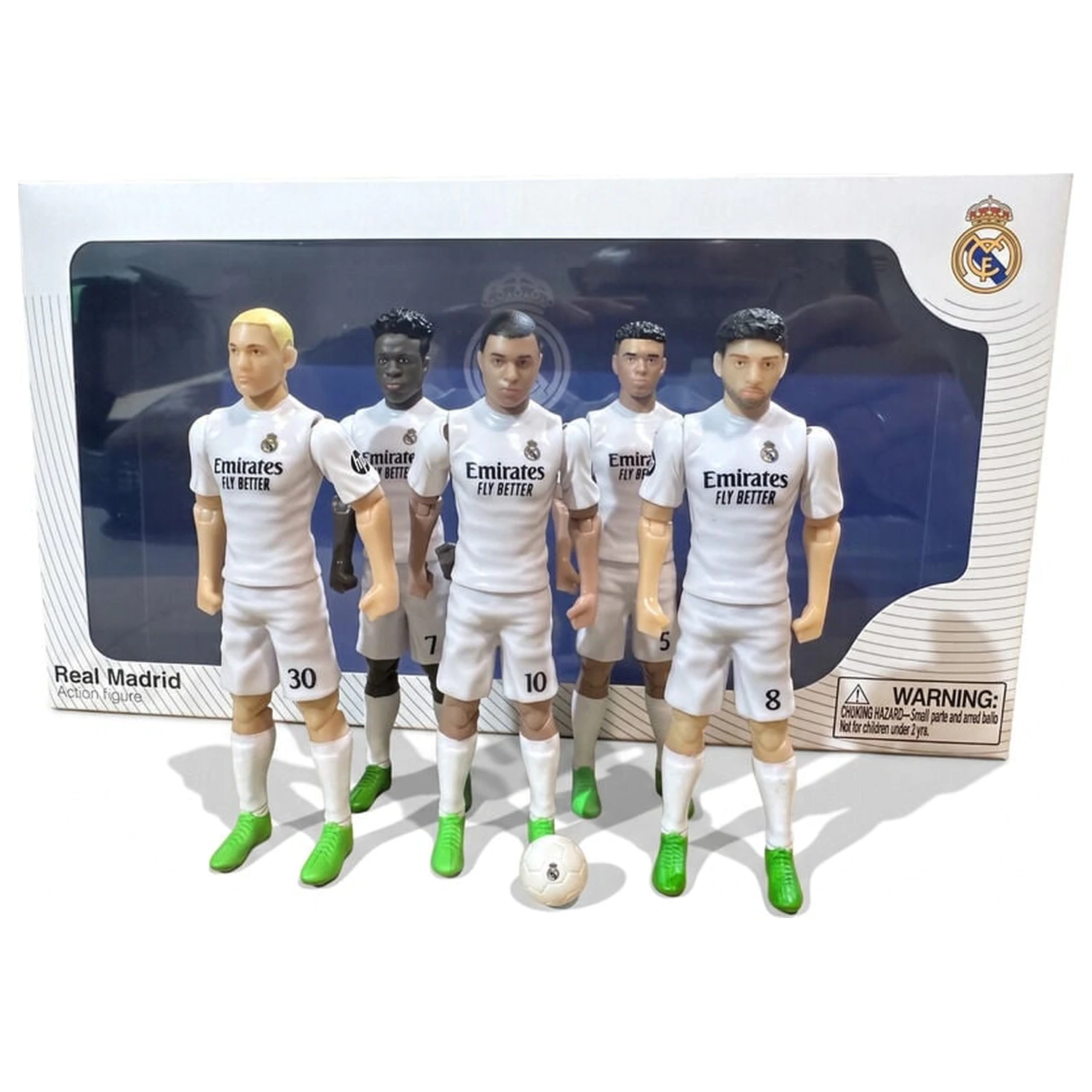 Real Madrid sada 5 figurek 10cm fotografii produktu