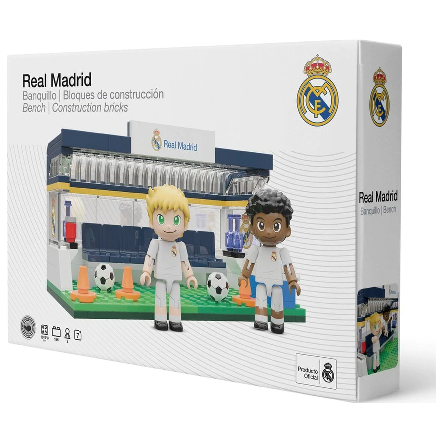 Real Madrid sada lavičky s figurkami 184 dílků fotografii produktu